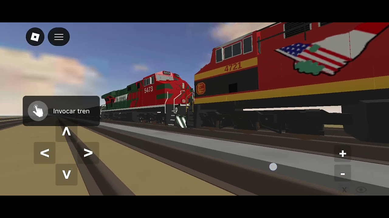 Persecución de tren kcsm-fxe (kcs sd70mac)