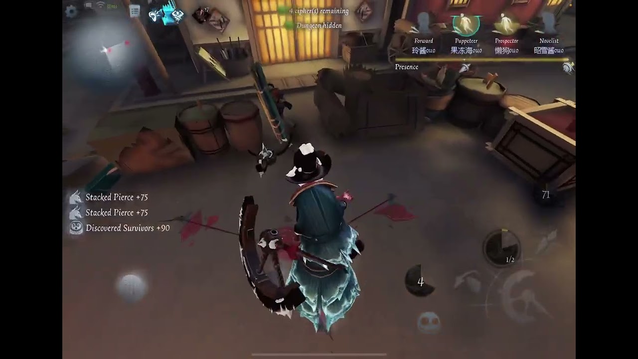 [Identity V] Season 41: Hunter rank #182 + Live commentary | Full team gets pounded and rolled lmao