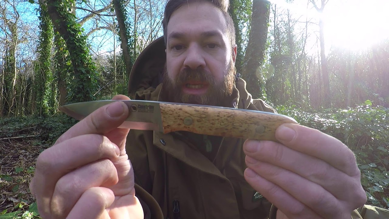 Casstrom Woodsman K720. Roger Harrington designed Knife review.