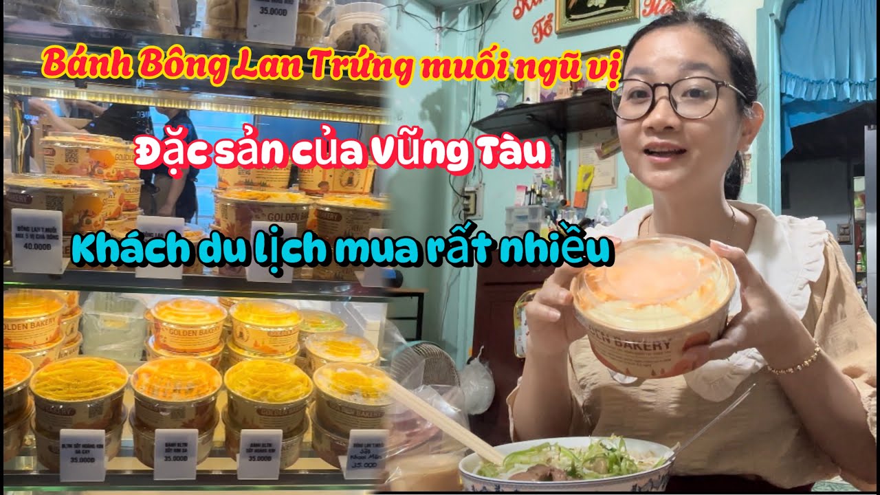 Thử món bánh khách du lịch mua rất nhiều khi đến Vũng Tàu | Mẹ chồng mua bún bò cho bữa tối