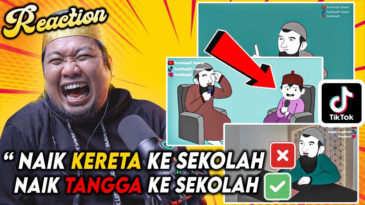 ANIMASI SUPER KELAKAR  🤣❗️ ANIMASI | USTAZ AZHAR IDRUS ❗️  PART 1 | REACTION