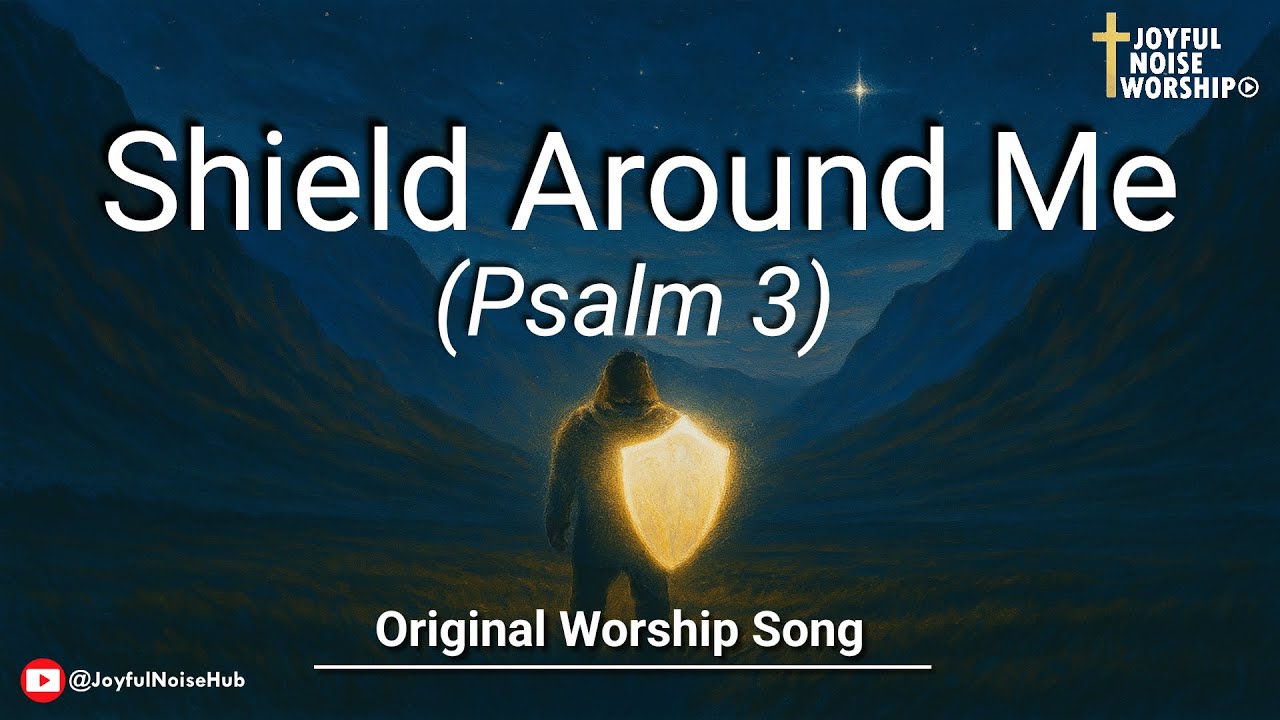 Shield Around Me (Psalm 3) | Devotional Worship video with lyrics-Joyful Noise Worship