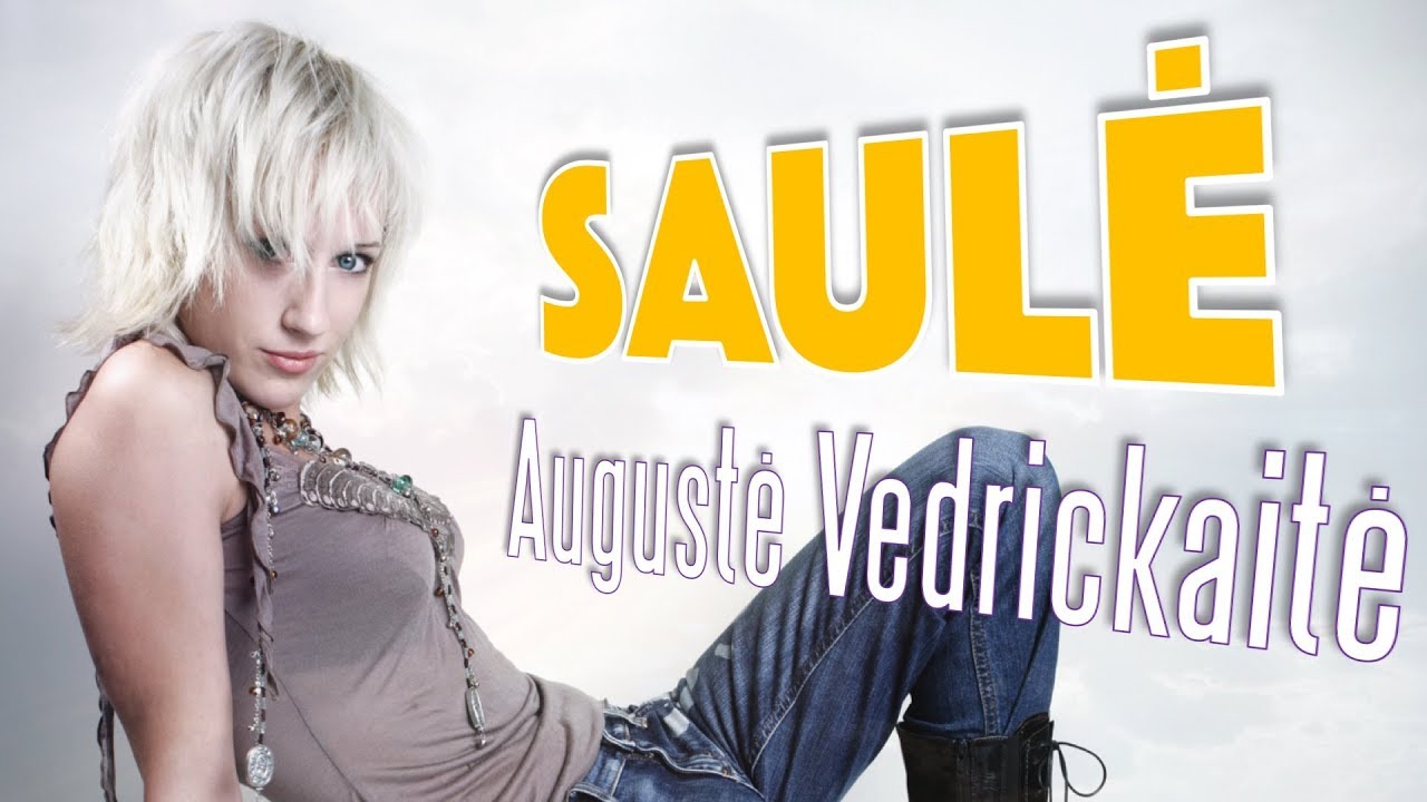 Augustė Vedrickaitė - Saulė (Official Live Video)