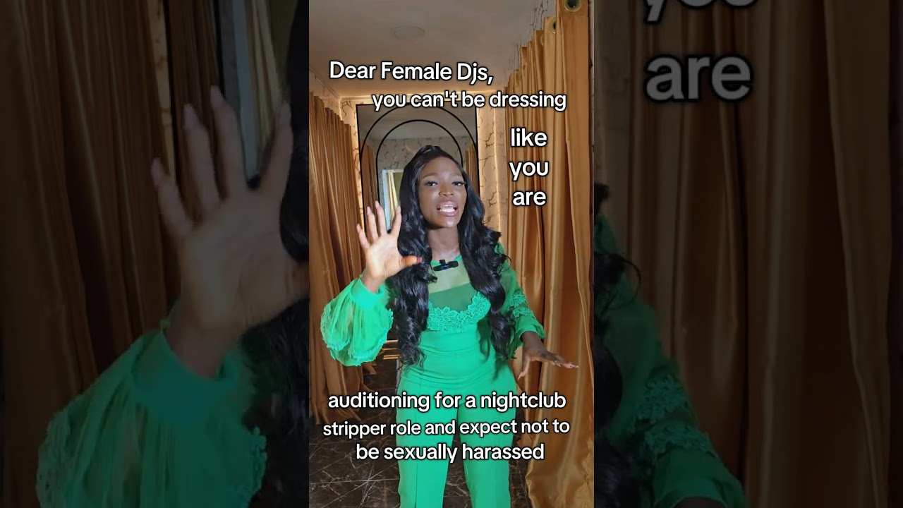 Dear Female Djs, you can't be dressing like you're auditioning for a nightclub stripper role