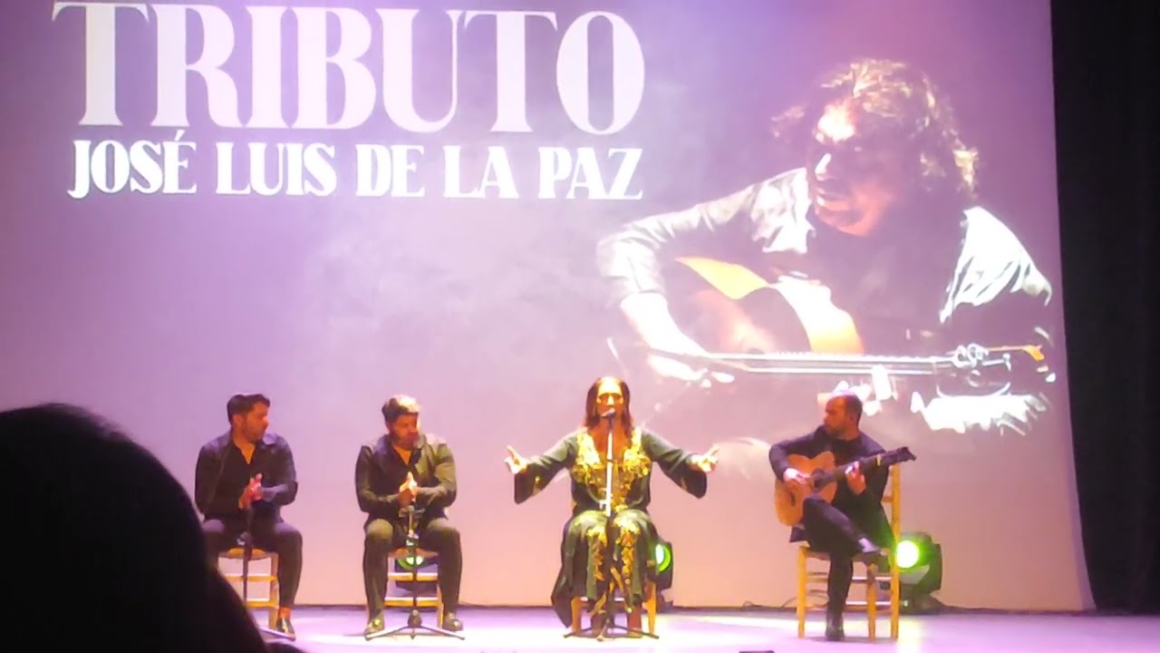 Marina Heredia. Tributo a J.L. de la Paz. Huelva.
