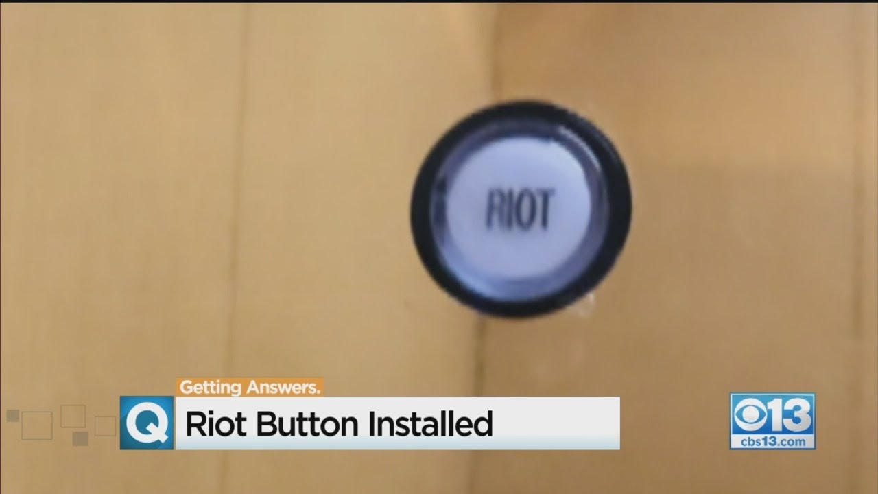 'Riot Button' Installed in Downtown Sacramento State Building Elevators