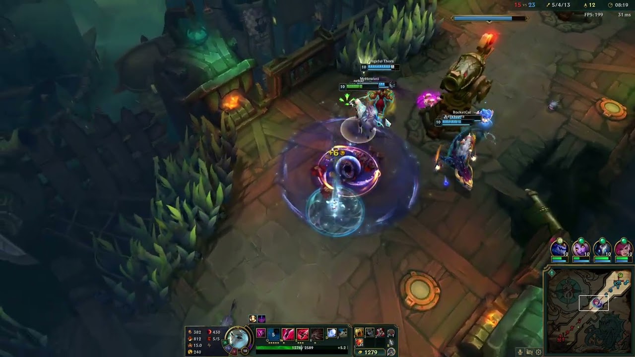 League of Legends S15 ARAM Katarina (No Commentary)