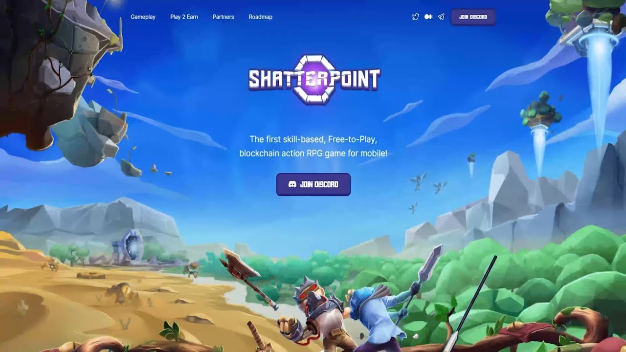 Shatterpoint Free-to-Play Play-to-Earn Crypto Blockchain NFT Game | New P2E Games