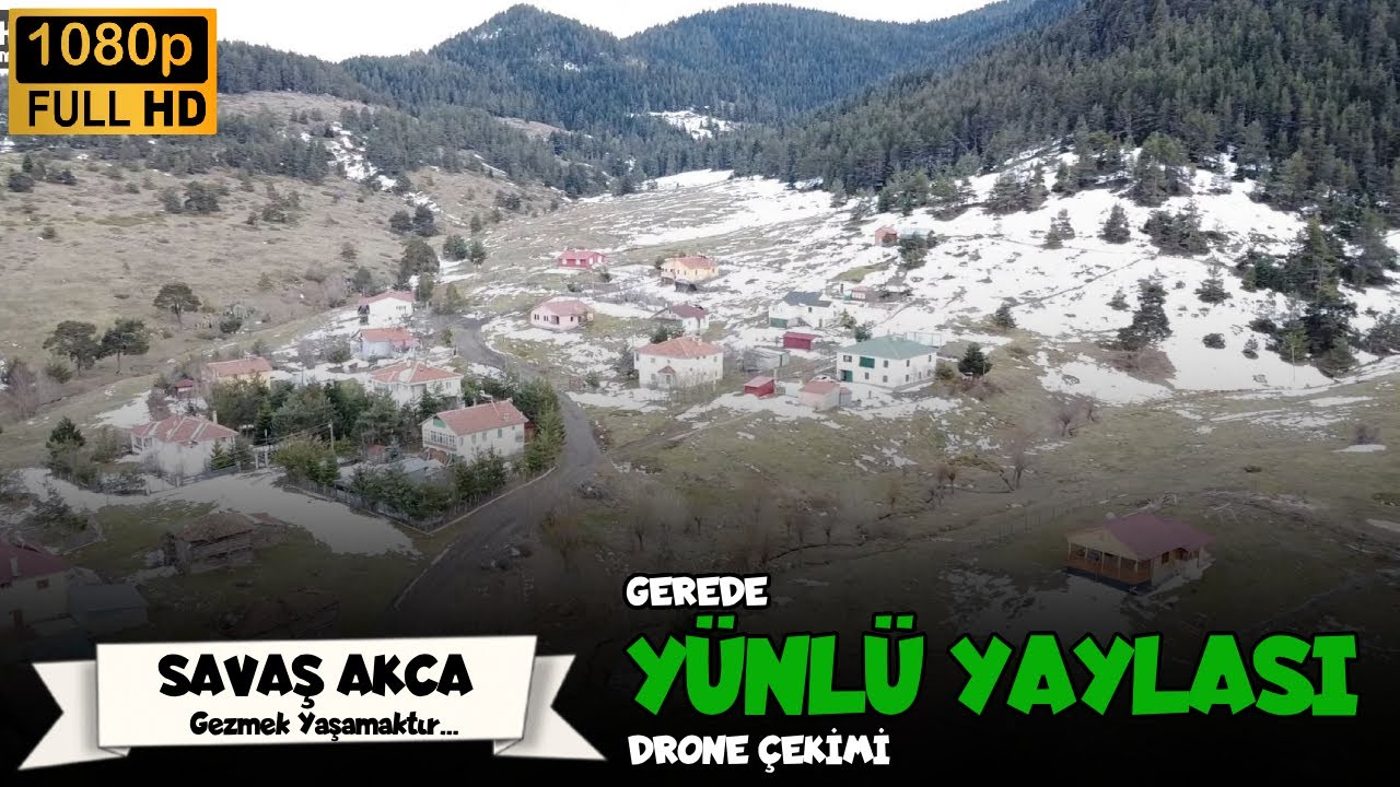 Yünlü Yaylası Drone Çekimi - Bolu, Gerede