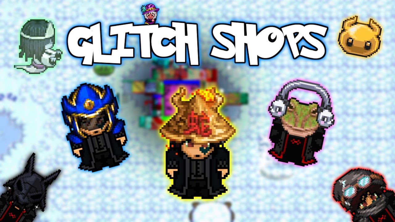 CHECKING OUT NEW GLITCH SHOPS!!! | Graal Classic