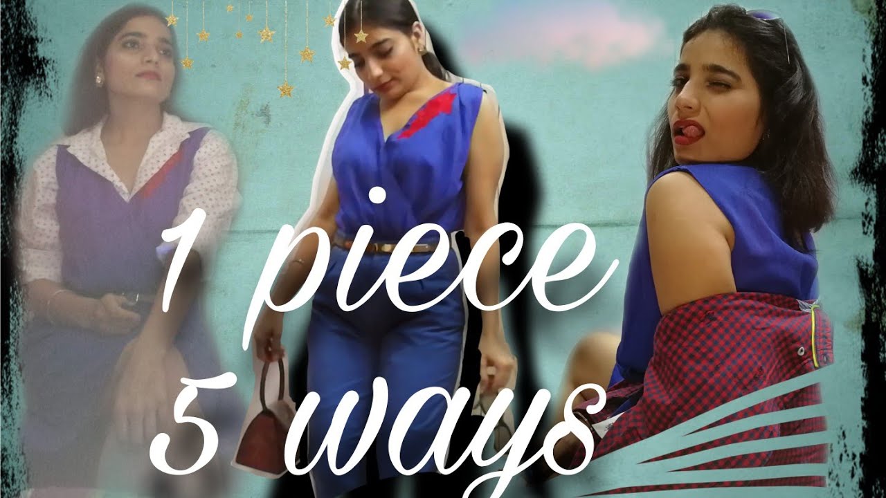 5 ways to wear a ONE PIECE at a Formal Gathering!
