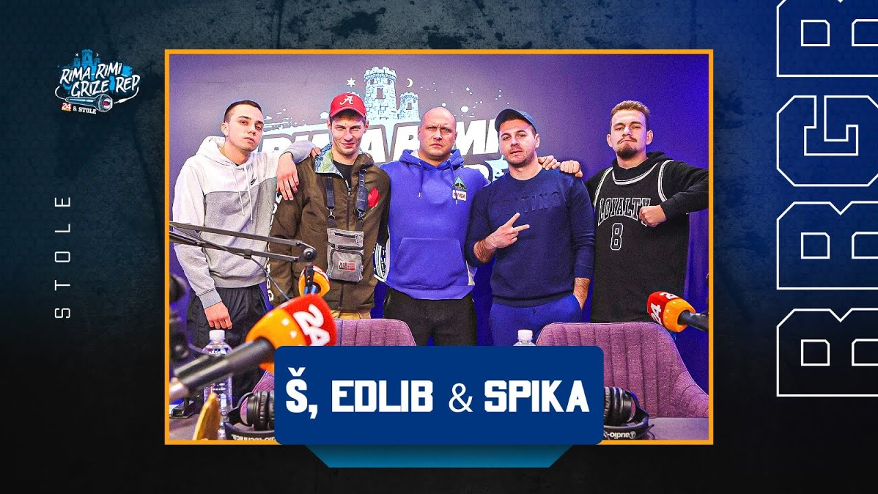 Stole: 'Š, Edlib i Spika su na mojoj pjesmi pokazali tri različita stila' | RIMA RIMI GRIZE REP