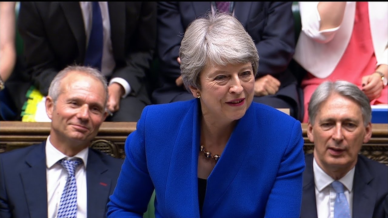Theresa May receives standing ovation from MPs in her final Prime Minister's Questions | ITV News