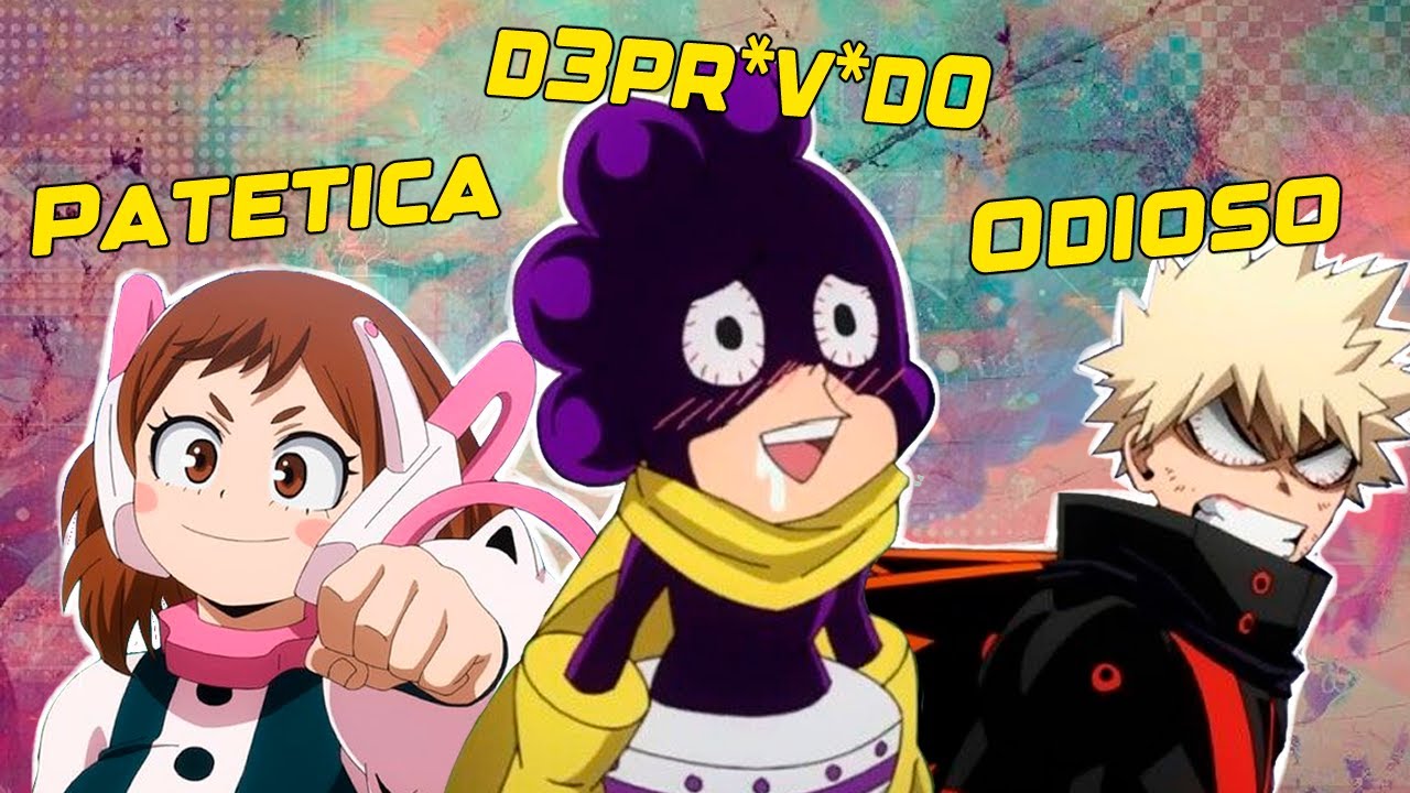 Los personajes más MEDIOCRES de MHA