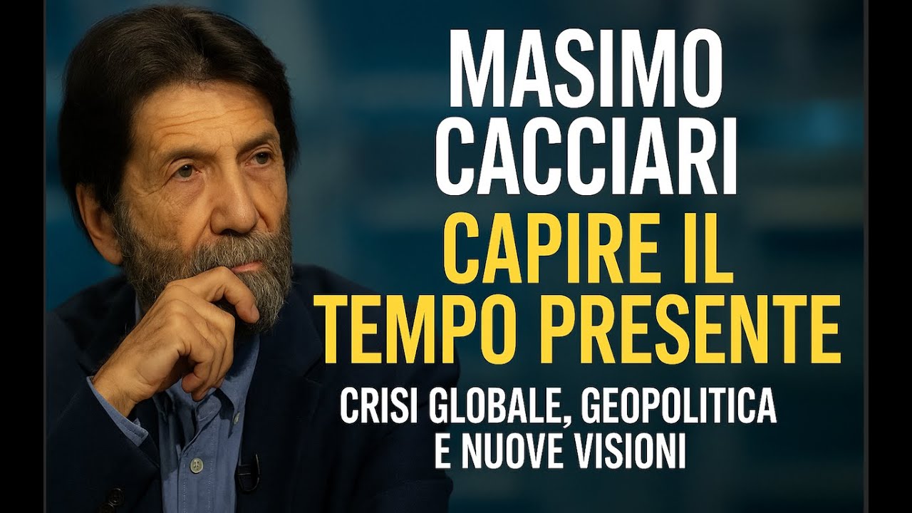 Massimo Cacciari: Capire il Tempo Presente | Crisi globale, geopolitica e nuove visioni