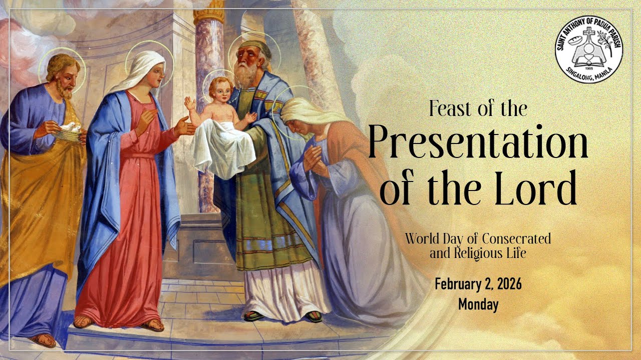 Feast of the Presentation Of The Lord | 7:30 AM Holy Mass | February 2, 2026