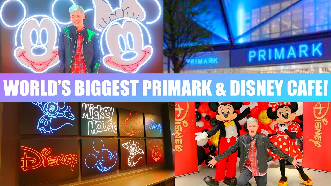 Первый взгляд на крупнейшее в мире кафе Primark и Disney! @DisneyUK, открытие в Бирмингеме