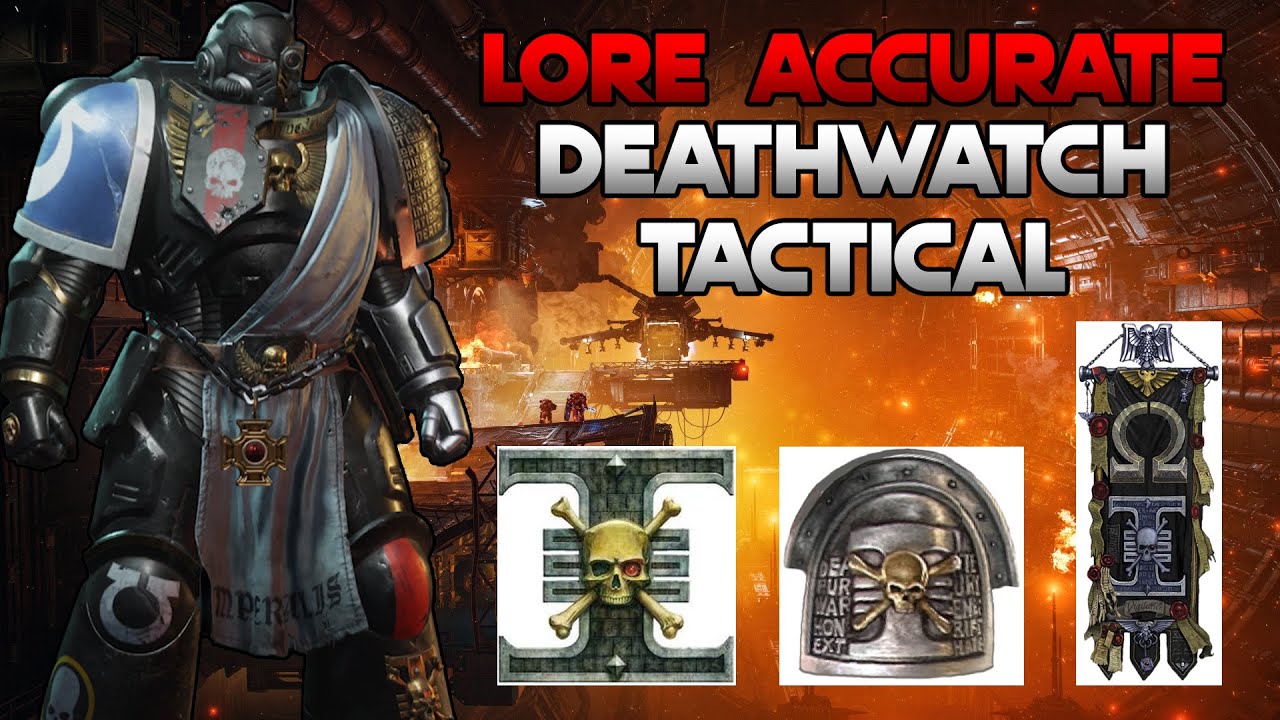 How to Build a LORE ACCURATE Ultramarine Deathwatch Tactical - Space Marine 2