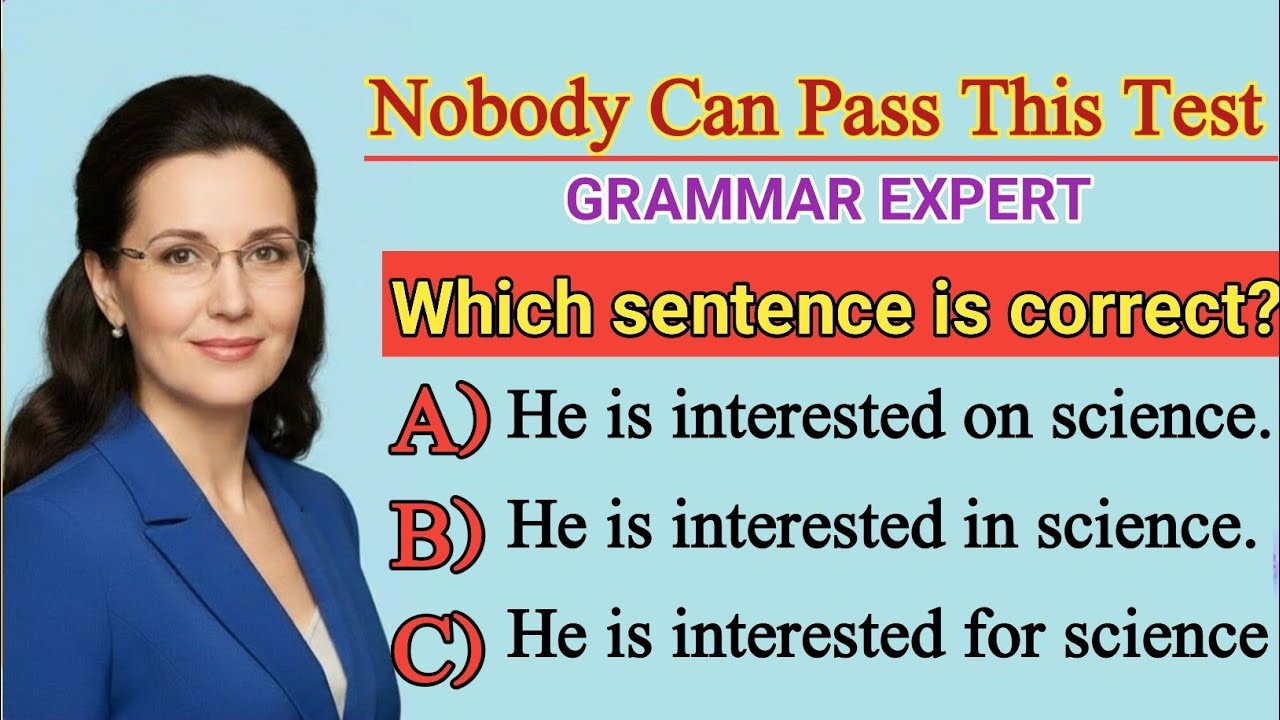 Most people FAIL This English Grammar Quiz 😱 | Can YOU Score 10/10? #englishgrammar 