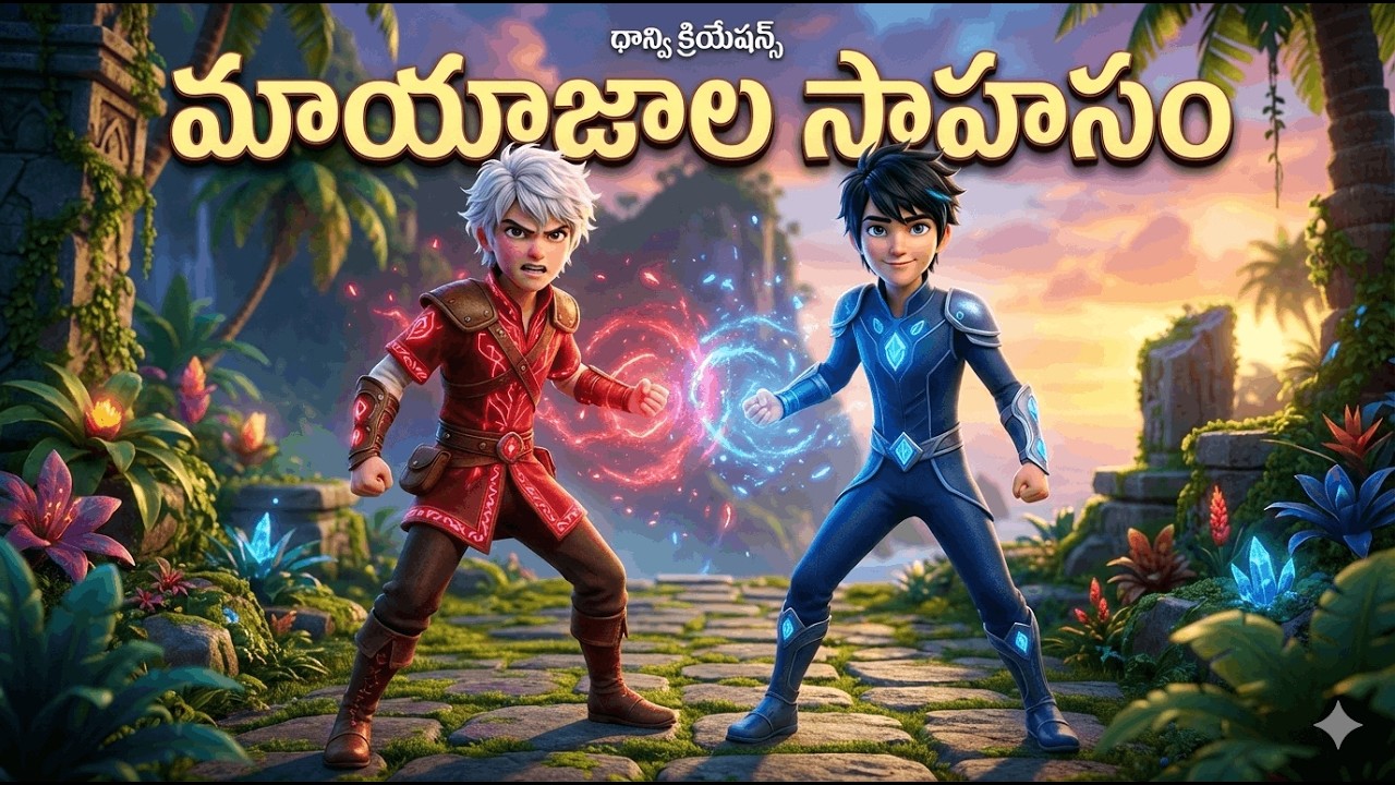 మాయాజాల సాహసం | The Magical Adventure | 3D Animated Short Film Telugu | Dhaanvi Creations