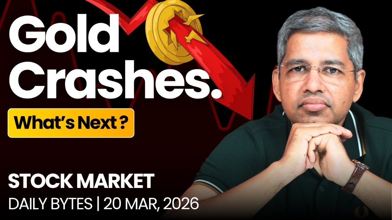 Why did the Gold Crash in last 24 Hr ? IT Stocks Rise | Capital Stocks Decline | Alok Jain
