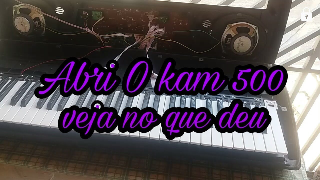 Abri o Kam 500 veja no que deu