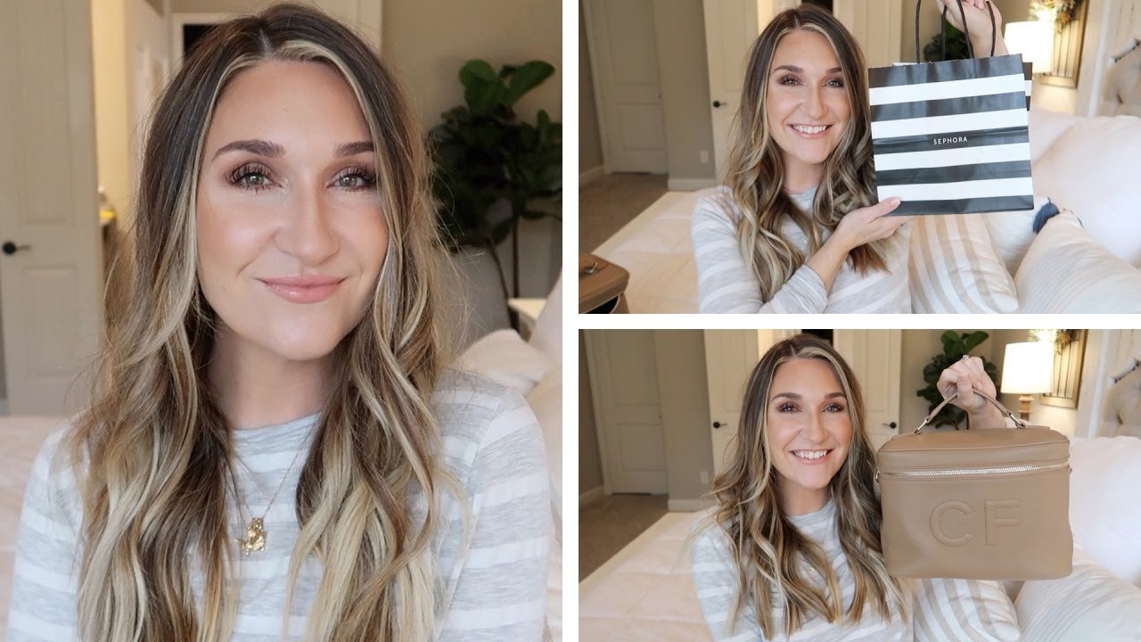 NEW HAIR COLOR, THE BEST MAKEUP BAG, + SEPHORA HAUL!