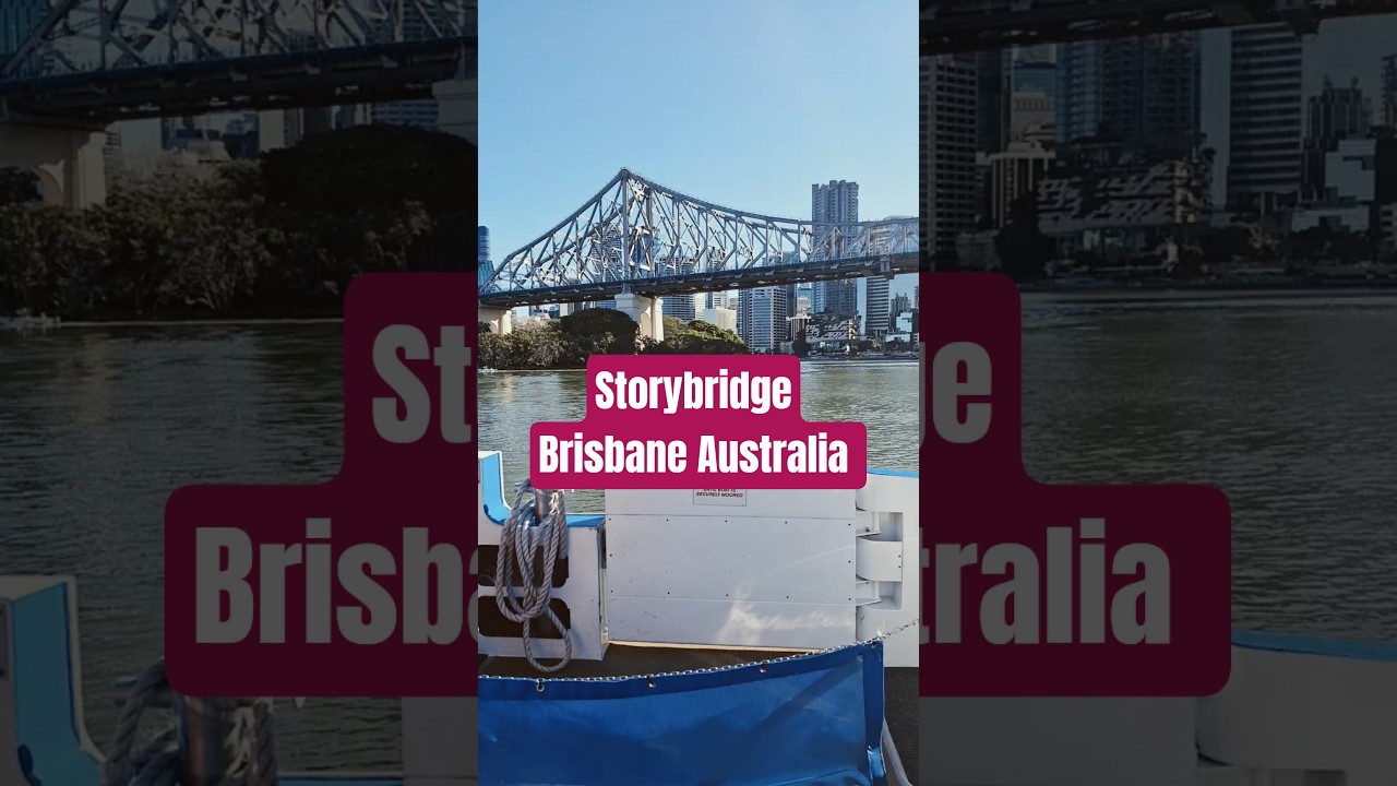 Brisbane&rsquo;s Story Bridge | Iconic City Views 🇦🇺✨#storybridge #BrisbaneRiver#Brisbane
