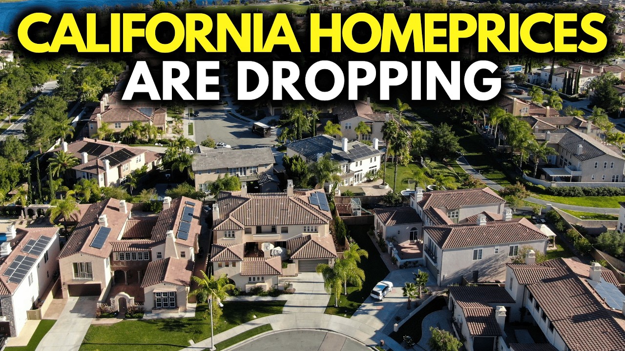 Top 10 California Cities Where Home Prices Are Crashing Right Now