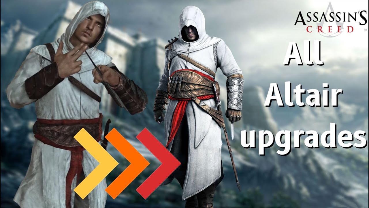 Assassin's Creed - All Altair upgrades (rank 1-9)