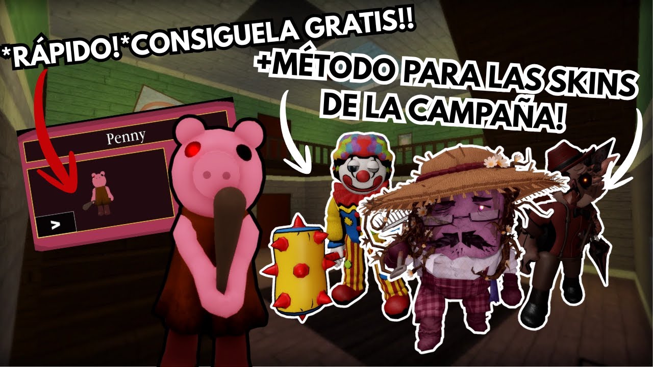 *RAPIDO!* CONSIGUE a *PENNY ALT* + MÉTODO para las SKINS de la CAMPAÑA GRATIS EN PIGGY! |𝓜𝓲𝓰𝓱𝓽𝔂♥️