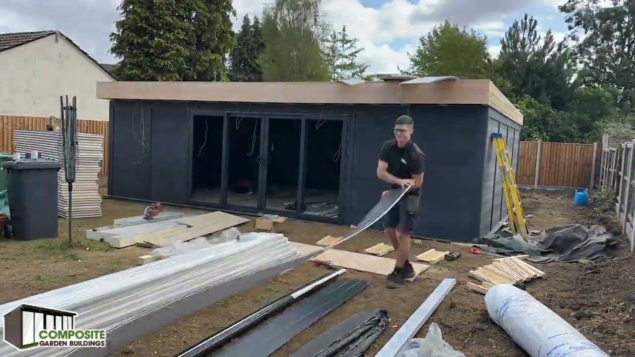 Snooker Room Garden Rooms |  Installation Time-lapse