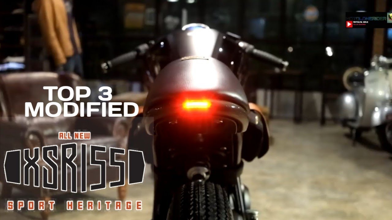 #YAMAHA #XSR155 || TOP 3 MODIFIED YAMAHA XSR155 RETRO STYLE || IN ITS BEST LOOKS.