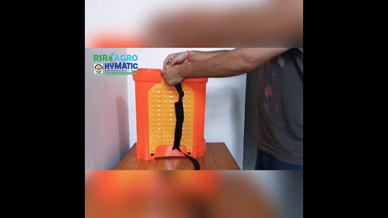 How to Install and Fit Manual Operated of HYMATIC 2in1 DUAL Battery Sprayer HY-807 AND HY-821 model
