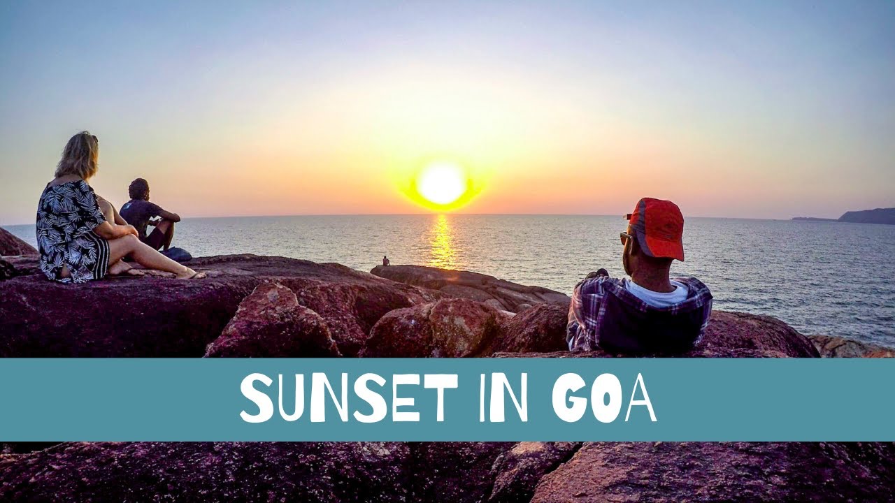 Best Sunset In Goa || Hidden Spot || Unexplored places || Cinematic Sunset at the sea Vlog ||
