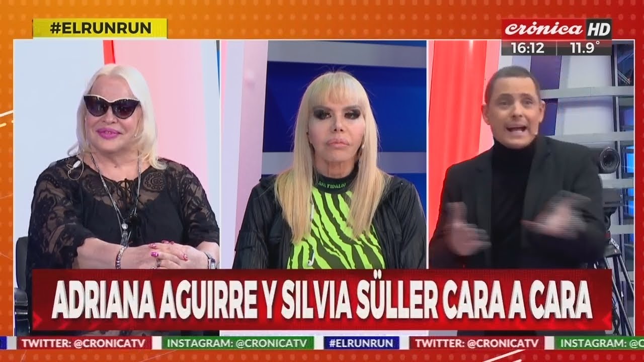 Después de 28 años, Adriana Aguirre y Silvia Suller vuelven a cruzarse en la televisión