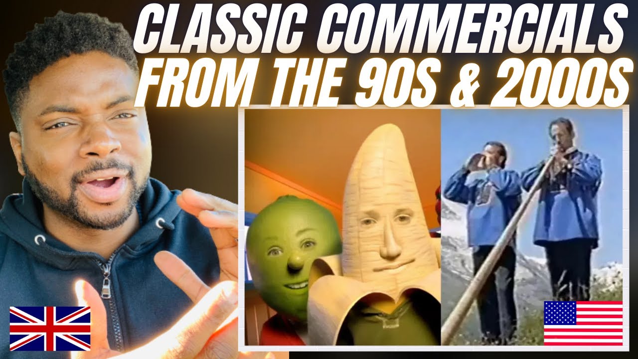 CLASSIC COMMERCIALS FROM THE 90s AND 2000s! - Brit Reacts