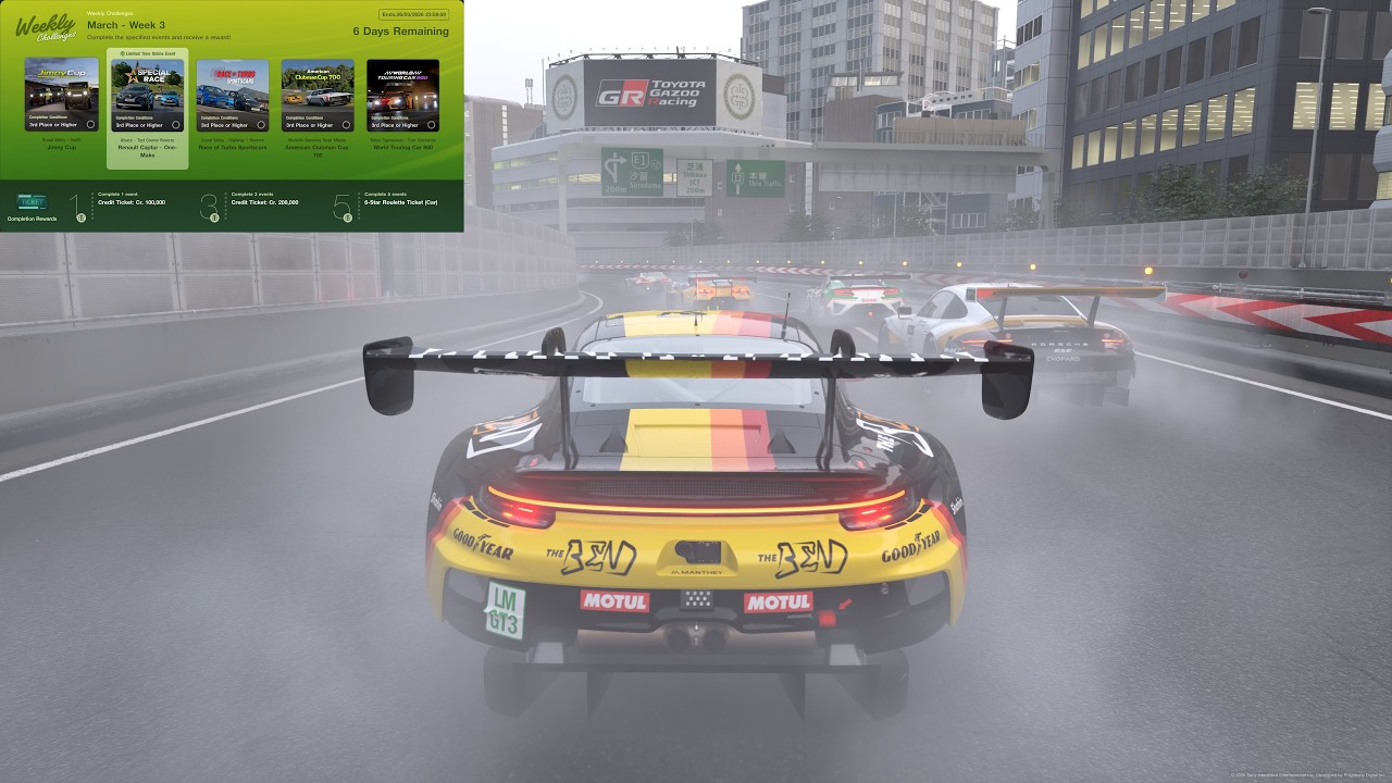 Gran Turismo 7 | Weekly Challenge | March - Week 3 | World Touring Car 800