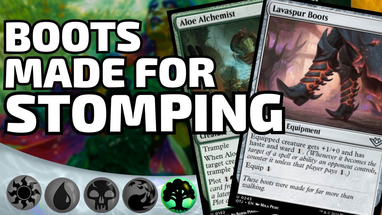 🟢Mono Green Stompy Got New (Lavaspur) Boots | MTG Arena Standard Deck Tech