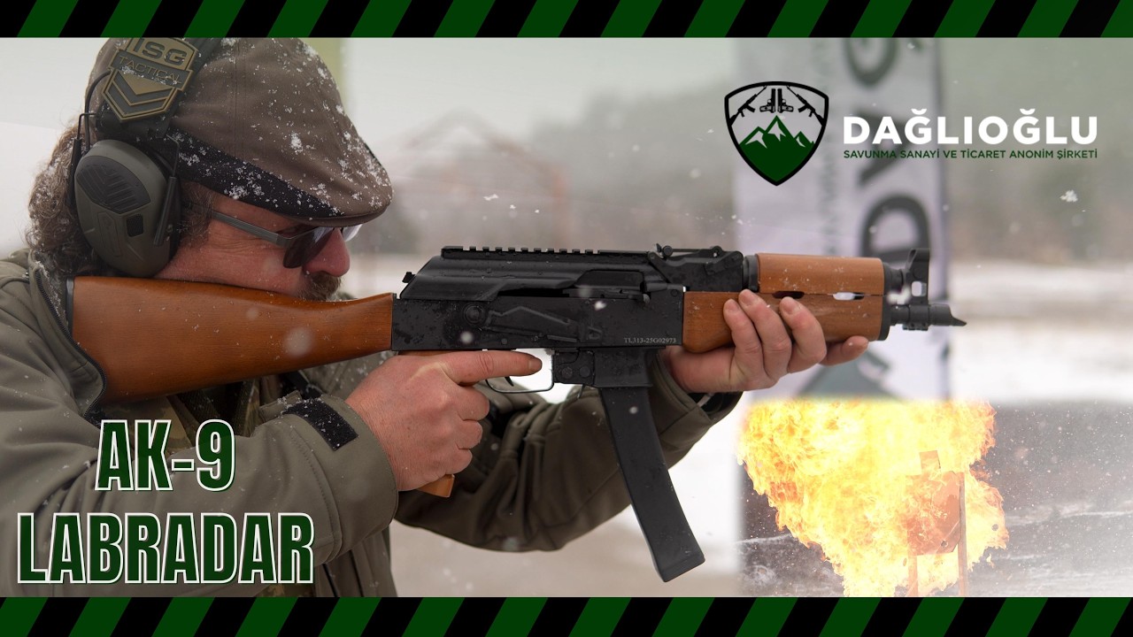 Dağlıoğlu Defence AK-9 Labradar Testi !!