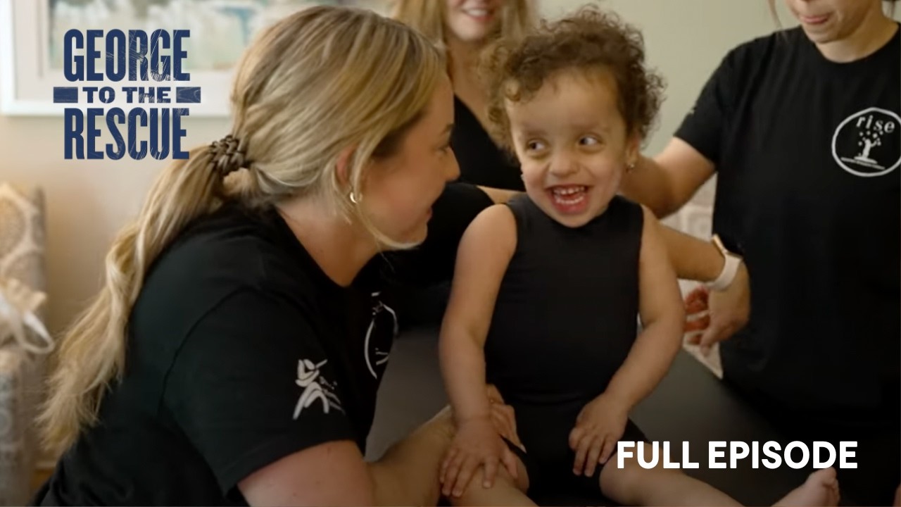 The SWEETEST Renovation for Brave Girl & Her Inspiring Parents | George to the Rescue Full Episode