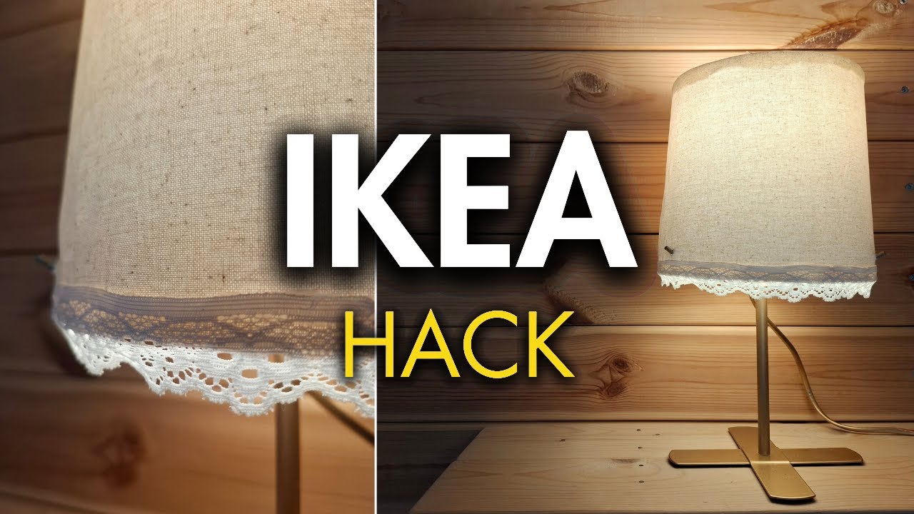 DIY IKEA HACK - vintage table lamp ✨