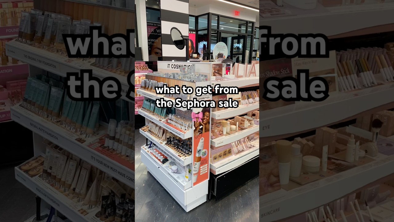 Распродажа в Sephora! #sephora #макияж #шорты #покупкивSephora #покупкикосметики #советыпомакияжу...