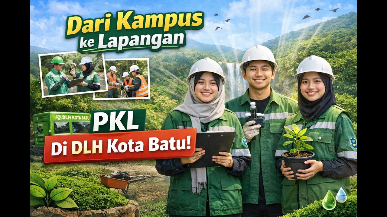 Dari Kampus ke Lapangan: PKL Mahasiswa Saintek di Dinas Lingkungan Hidup Kota Batu
