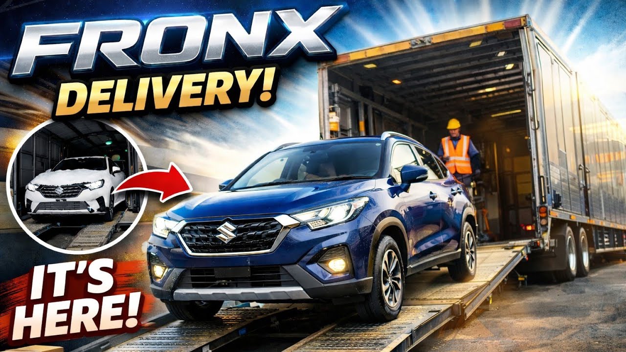 🚗 New Suzuki FRONX Delivery Vlog | First Look & Delivery Experience