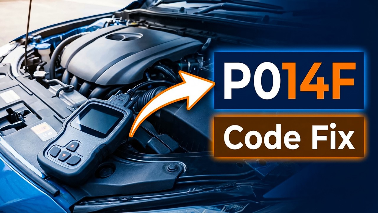 How To Fix P014F Code - O2 Sensor Slow Response Bank 2 Sensor 1 Replacement Guide