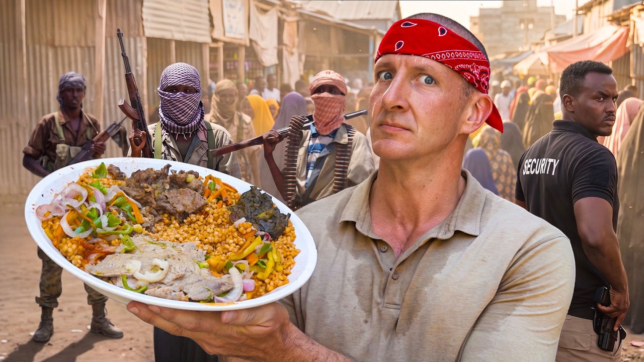 Surviving Somalia's Extreme Street Food!!