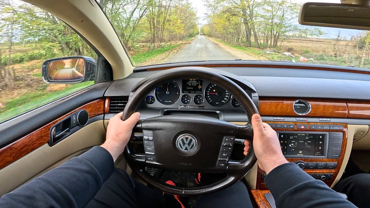 Volkswagen Phaeton 3.0 TDI V6 [240Hp] - POV TEST DRIVE