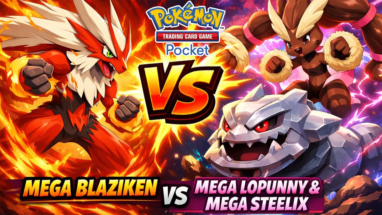 Can Mega Blaziken DESTROYS Mega Lopunny & Mega Steelix?!