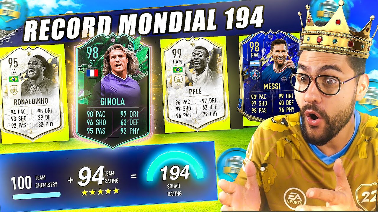 AM REUSIT IMPOSIBILUL SI AM CONSTRUIT PRIMUL DRAFT DE 194 DIN ROMANIA!!! RECORD MONDIAL IN FIFA 22